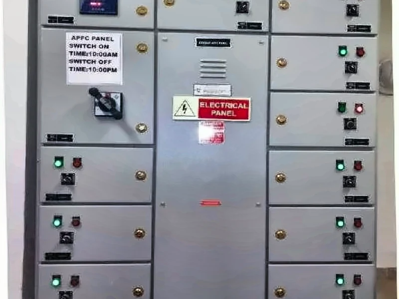 Automatic Power Factor Control panel manufactured by Urmi Technologies