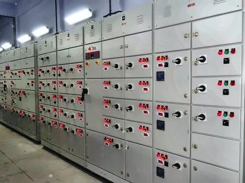 Control panel built by Urmi Technologies for the steel & metals sector